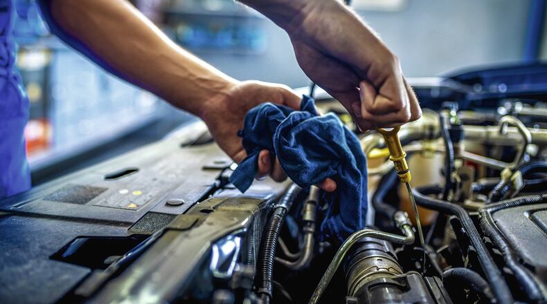 If a vehicle sits too long, the oil can deteriorate, so continue to change the oil at the proper time intervals, even if you are not driving your normal mileage. Metro News Service photo