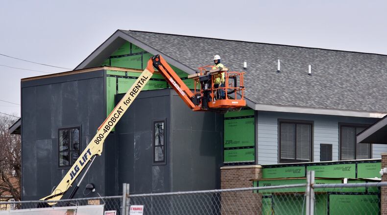 The new $11.5 million Hope House shelter on Grove Street is nearing completion. A ribbon-cutting is being planned for Feb. 25. NICK GRAHAM/STAFF