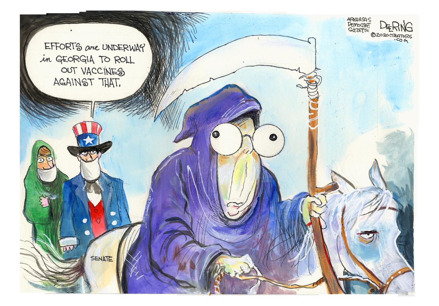 Week in cartoons: Good riddance to 2020 and more