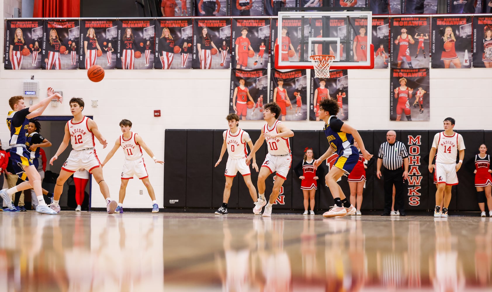 122625 Madison vs. Lockland basketball
