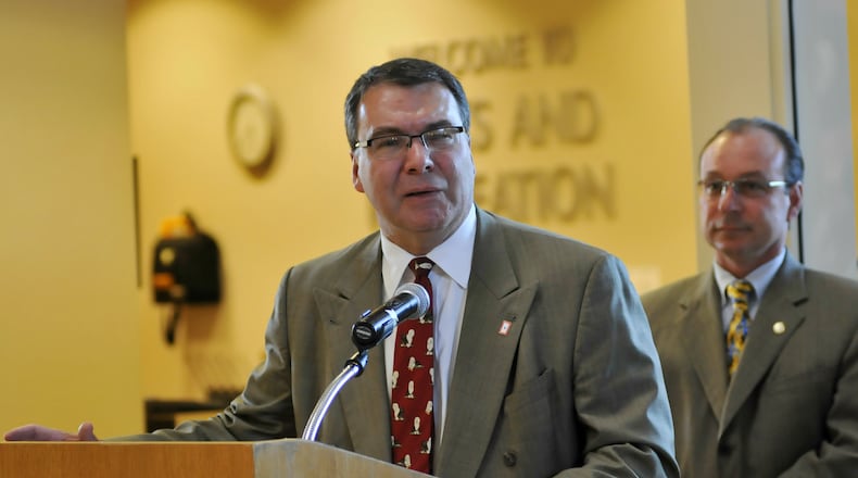 Ohio Sen. Bill Coley, R-Liberty Twp., talked on the Ohio Senate floor earlier this week about a serendipious encounter with his fomer second grade teacher. He grew up on the West Side of Chicago. Coley is pictured here in Fairfield in October 2015. MICHAEL D. PITMAN/STAFF