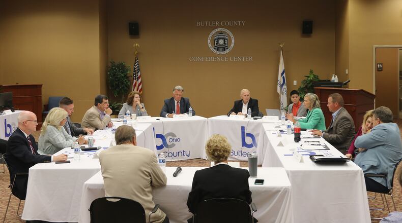 Butler County leaders and state lawmakers met for a second time Thursday to discuss the looming 42% property value hike.