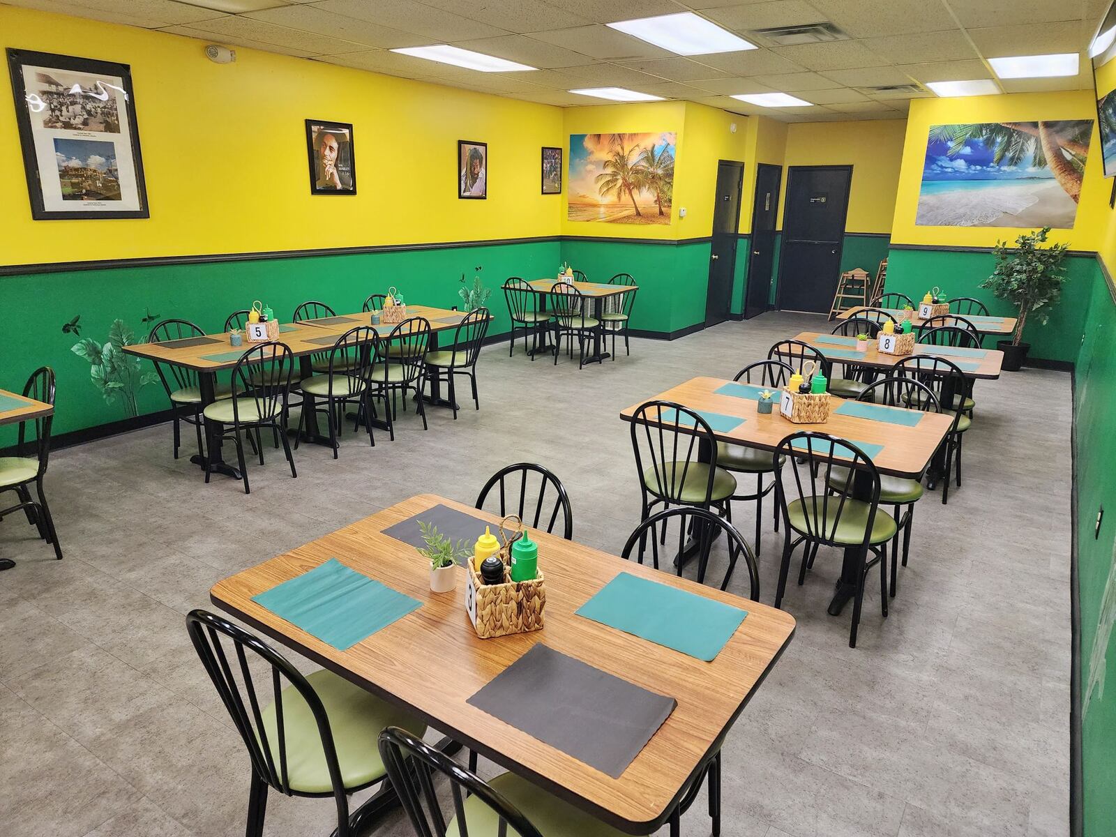 Yard Vybz Nyaminz restaurant offering Jaimacan food is open at 9536 Cincinnati Columbus Road in West Chester Township. Chef and owner, David Williams, and his wife, Nicole, opened the restaurant after doing catering from their home. NICK GRAHAM/STAFF