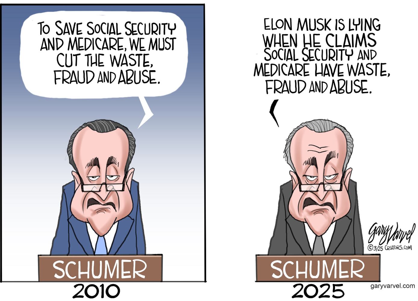 CARTOONS: Gary Varvel, March 17, 2025