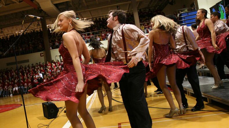 The Fairfield High School Choraliers perform during a 2007 assembly. The Fairfield High School Choraliers will celebrate their 50-year anniversary during a special event April 26. STAFF FILE