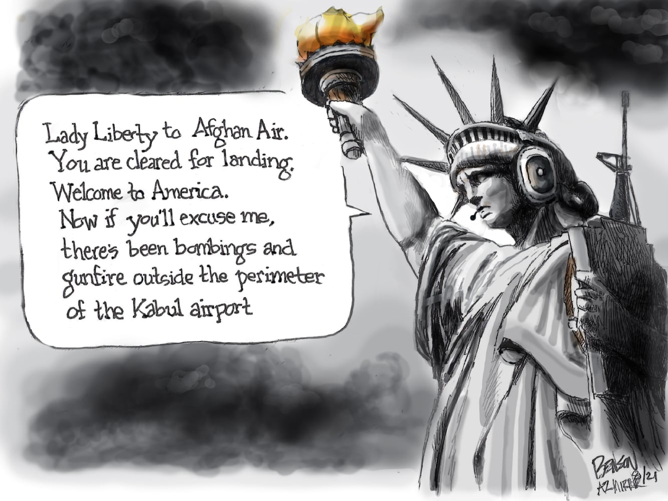 Week in cartoons: Afghanistan, livestock dewormer and more