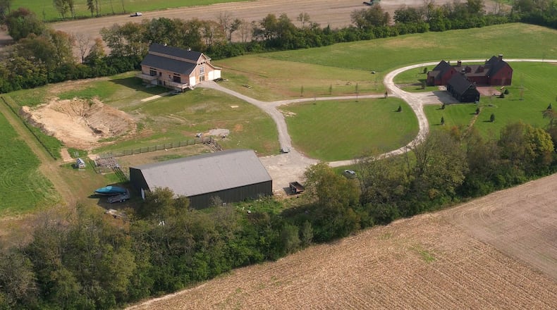 Stoney Hill Rustic Bed & Breakfast on Upper Miamisburg Road in Miami Township. TY GREENLEES / STAFF