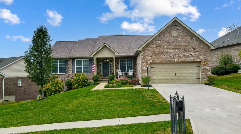 Listed for $495,000 by Coldwell Banker Heritage, the brick ranch at 45 English Oak Lane has about 2,263 square feet of living space including a finished walk-out lower level. CONTRIBUTED