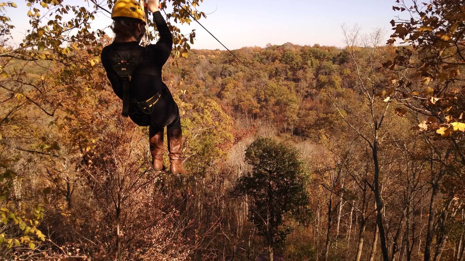 Ozone Zipline Adventures at YMCA Camp Kern offers an adventure close to home. This facility offers four zipline tour options, ranging from five to 11 lines, and a series of special events. CONTRIBUTED