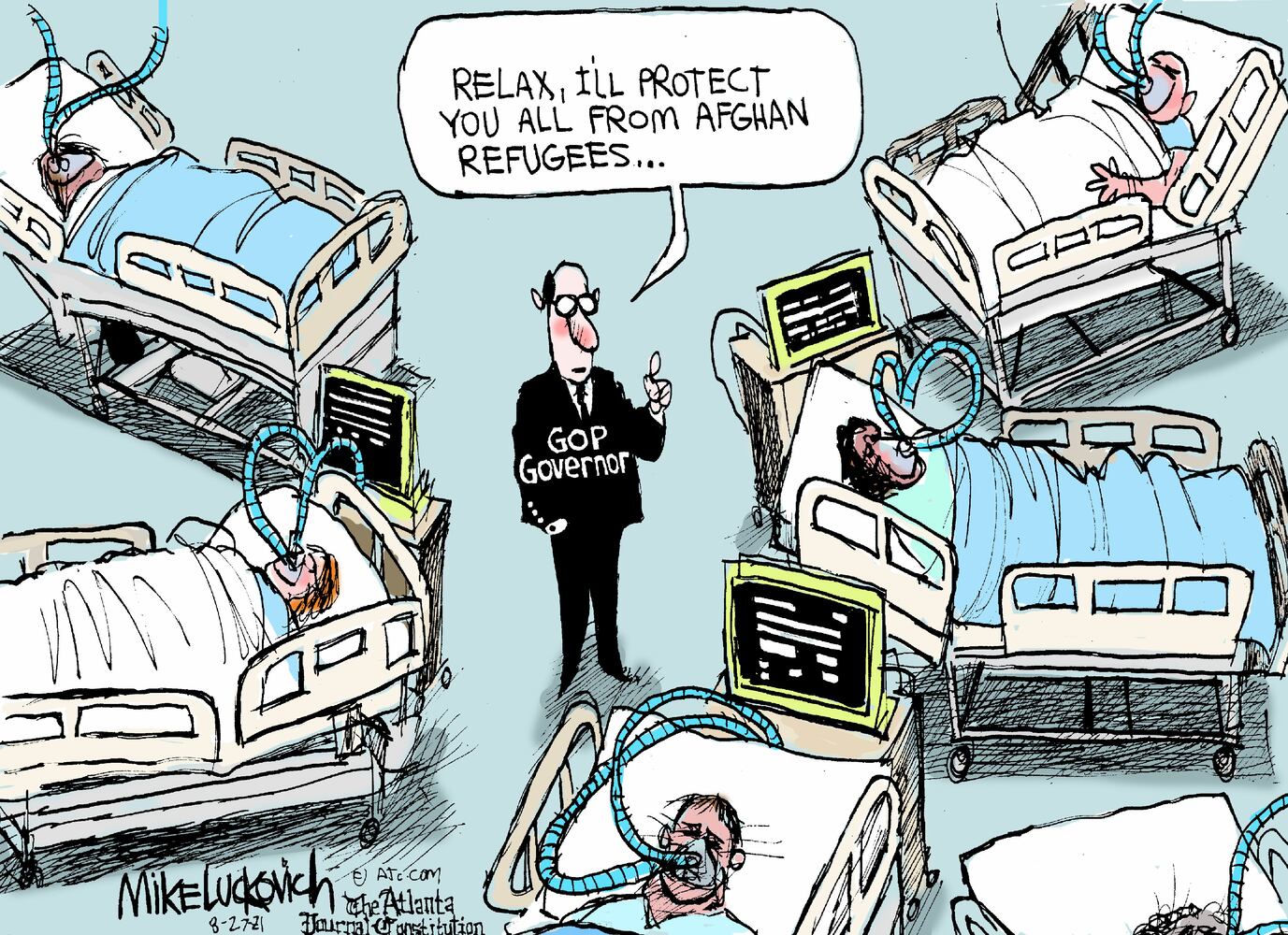 Week in cartoons: Afghanistan, livestock dewormer and more