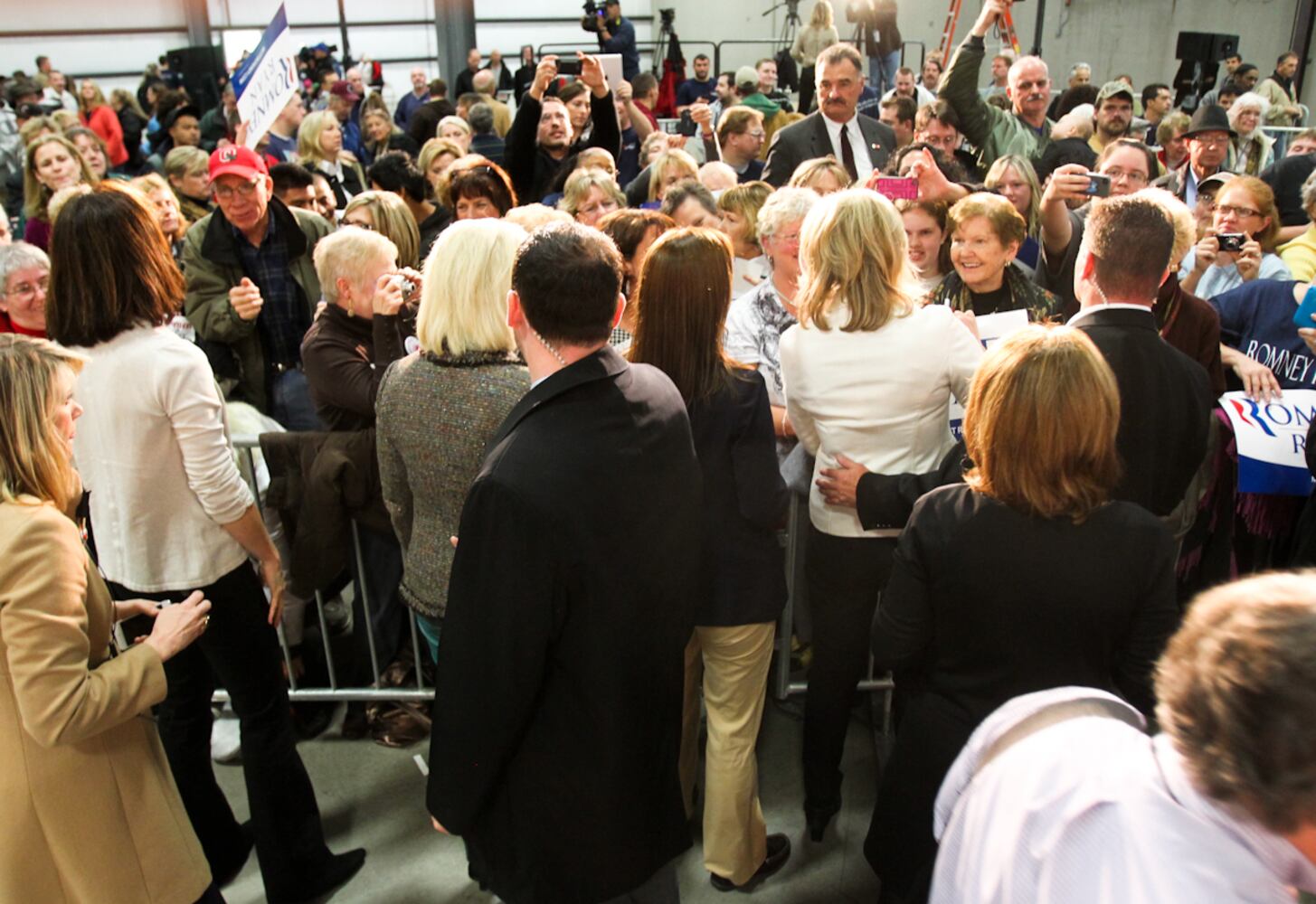 Ann Romney in Hamilton