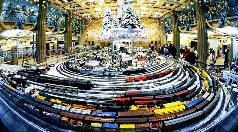 Holiday Junction at the Cincinnati Museum Center will run tough Jan. 5, 2026. FILE