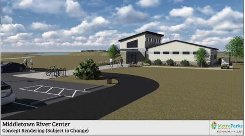 MetroParks Board of Park Commissioners have awarded the design-build and pre-construction contracts to Turnbull-Wahlert Construction to build the $1.1 million Bicentennial Commons River Center in downtown Middletown. Groundbreaking is targeted for September with completion of the project in early May 2018. CONTRIBUTED