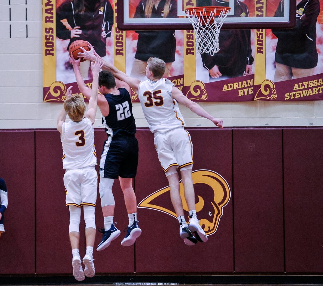 Ross vs Edgewood basketball