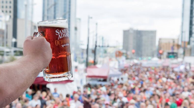 Oktoberfest Zinzinnati is back in downtown Cincinnati on Friday, Saturday and Sunday. It takes place on Second and Third streets and is the nation’s largest Oktoberfest, showcasing the area's rich German heritage. There will be more than 120 beers offered and more than 30 food vendors. There will also be live entertainment. Get information at https://oktoberfestzinzinnati.com. FILE PHOTO