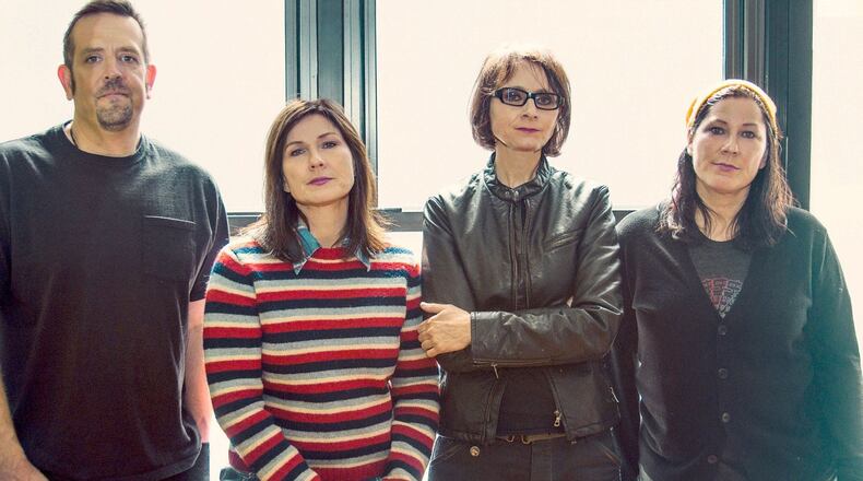 The Breeders, (left to right) Jim Macpherson, Kelley Deal, Josephine Wiggs and Kim Deal, currently features the same lineup that made the smash 1993 album, Last Splash. CONTRIBUTED