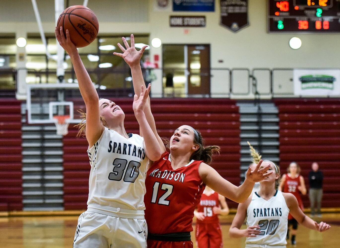 Madison vs Valley View girls sectional basketball