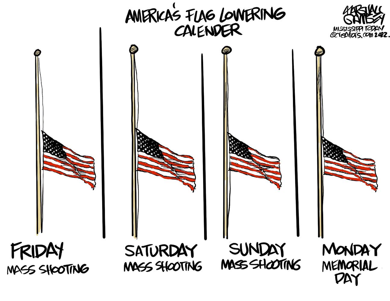 WEEK IN CARTOONS: Texas school shooting, baby formula and more