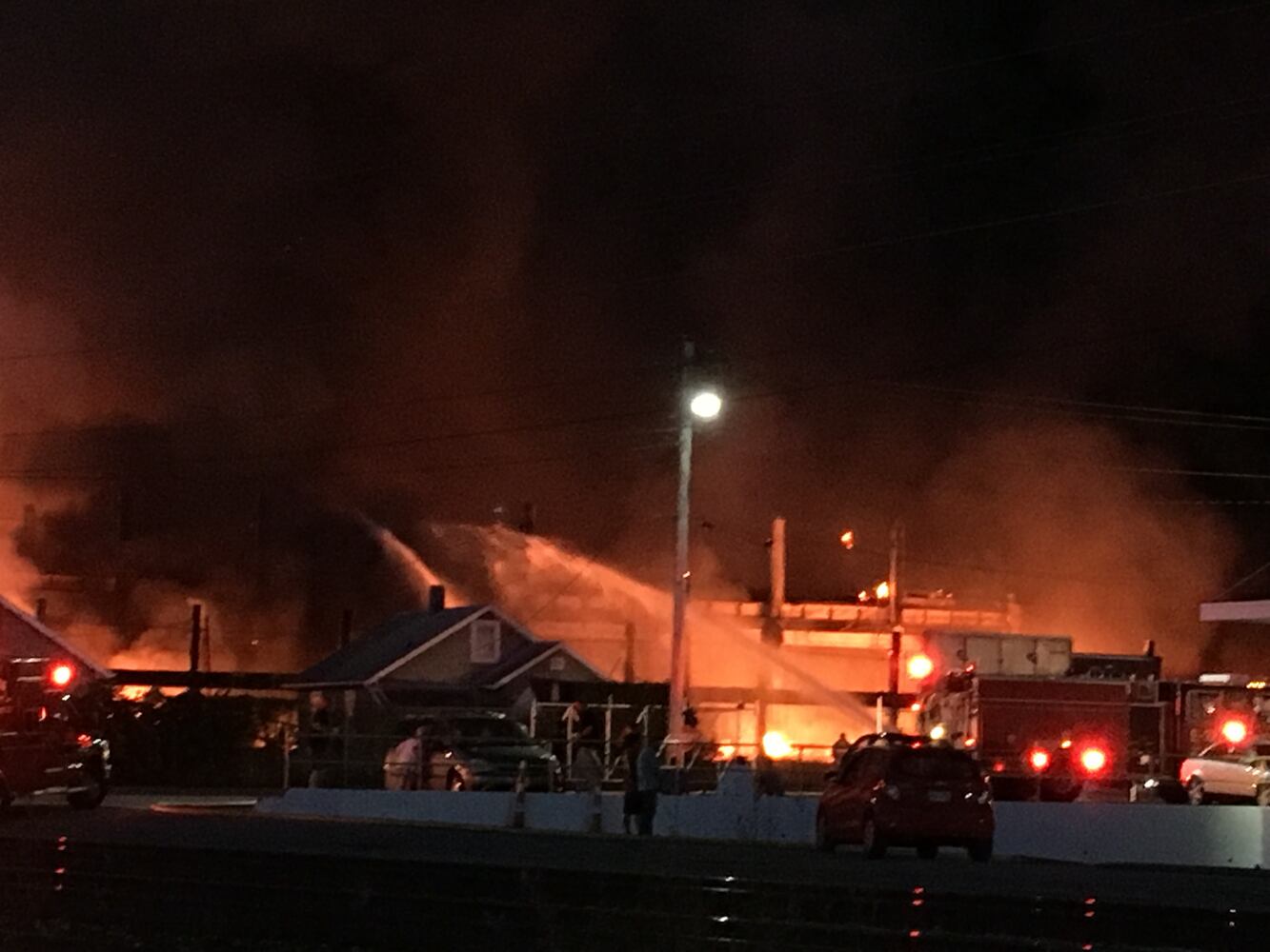 Hamilton warehouse fire
