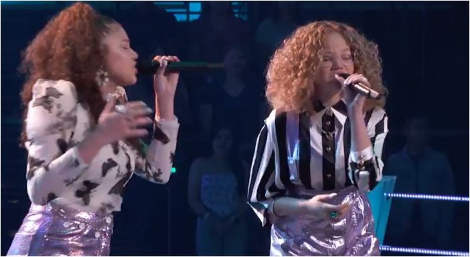 Hamilton's The Cunningham Sisters performed Tuesday on NBC-TV's The Voice program. PROVIDED