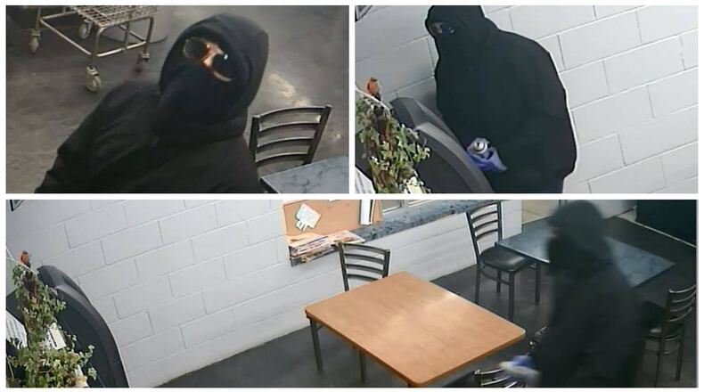 Suspect in the theft of an ATM machine from Trenton business