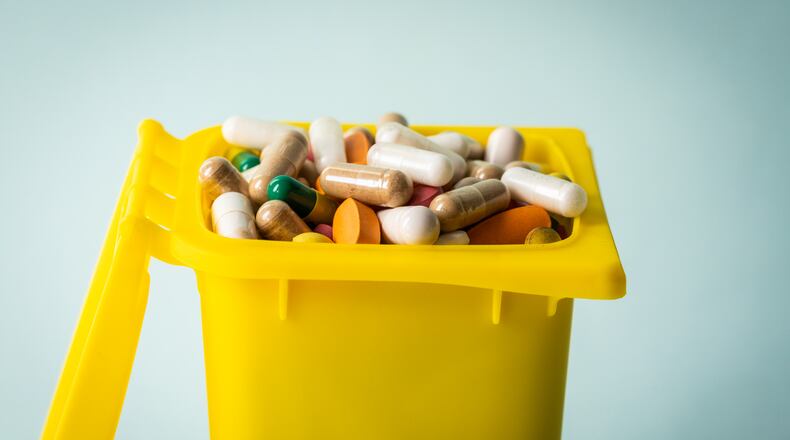DEA's National Rx Take Back Day is April 27 at various locations around the region. ANDRZEJ ROSTEK/ISTOCK