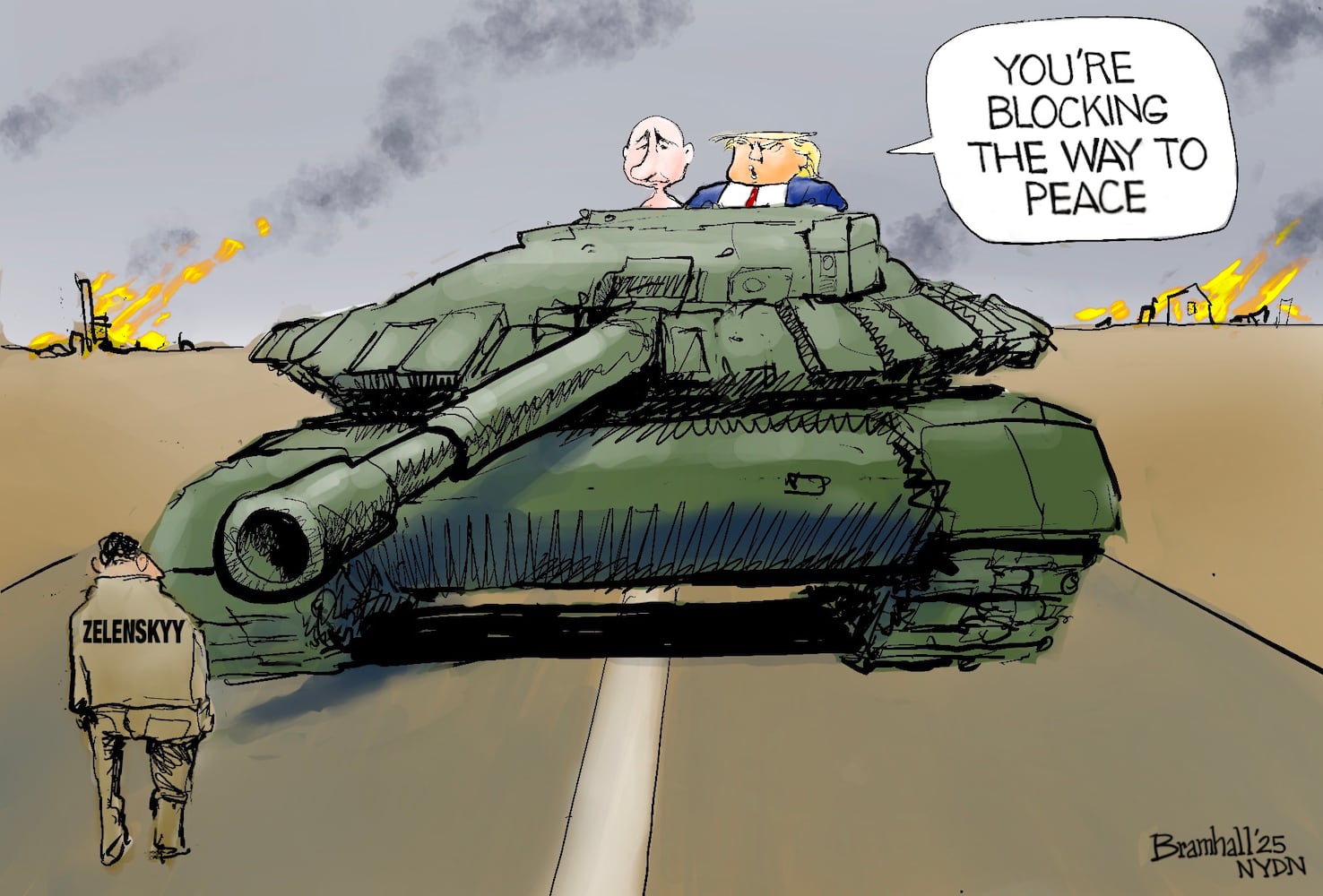 CARTOONS: Bill Bramhall, April 29, 2025