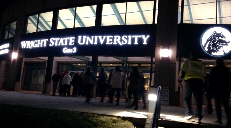 Wright State University may hire an outside management organization to run the Nutter Center.