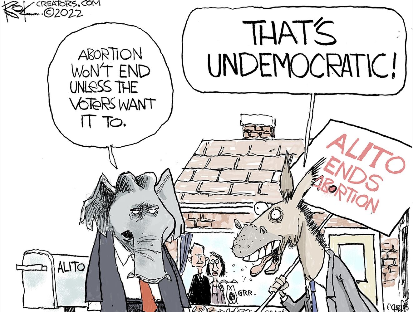 WEEK IN CARTOONS: Supreme Court leak, Roe v. Wade and more