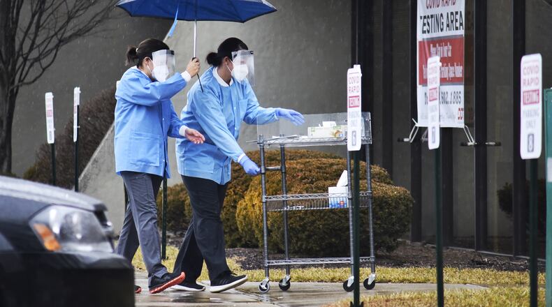 On Friday, Sept. 2, 2022 the federal government will suspend its free, at-home COVID-19 testing mail order program, citing a lack of funding on its website. NICK GRAHAM / STAFF FILE PHOTO