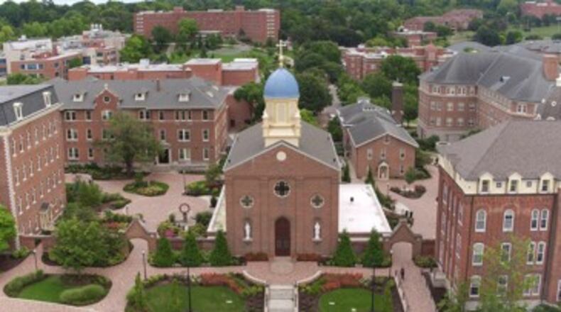 The University of Dayton announced new layoffs and furloughs in a campus email Tuesday. FILE