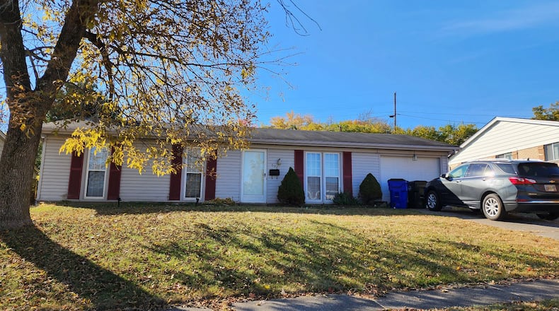 Hamilton police said a murder-suicide occurred at this Rockford Drive home on Saturday, Oct. 22, 2022. NICK GRAHAM/STAFF