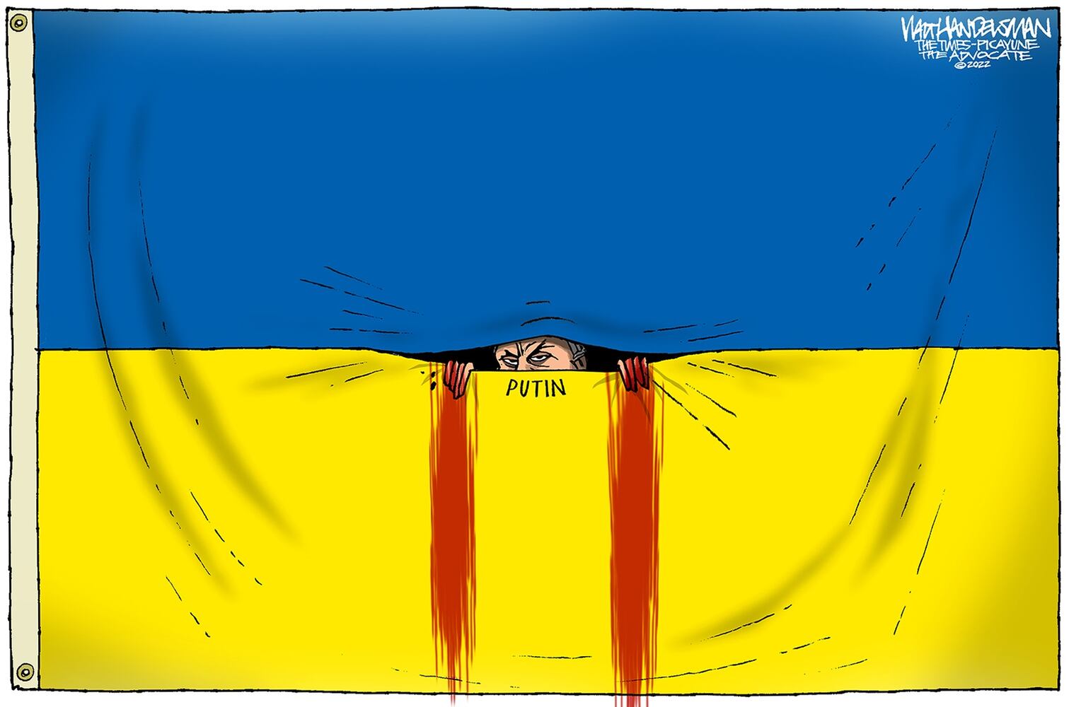 WEEK IN CARTOONS: Ukraine, Putin, baseball lockout and more
