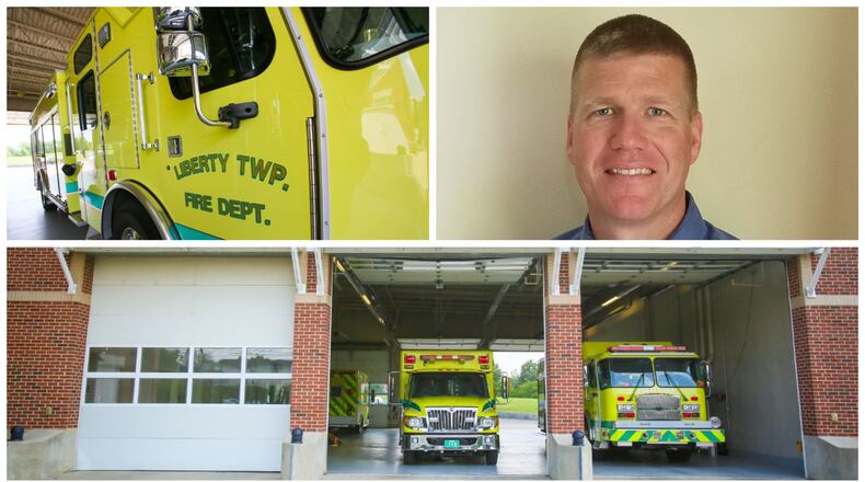 Ethan Klussman, a former battalion chief with the Kettering Fire Department, has been selected as Liberty Twp.’s new fire chief. STAFF PHOTO