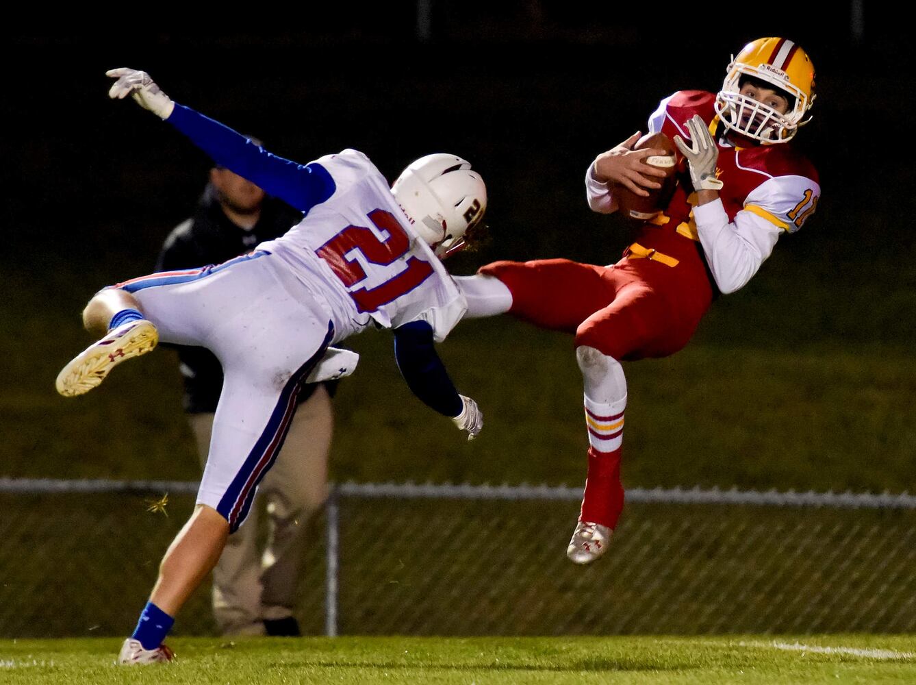 Carroll vs Fenwick Football