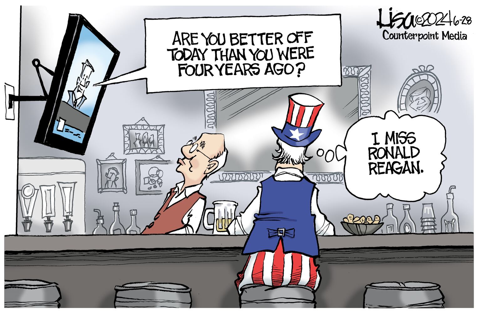 CARTOONS: Lisa Benson, July 1, 2024
