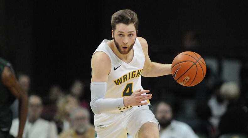 Wright State’s Alan Vest during last week’s game vs. Cleveland State. Keith Cole/CONTRIBUTED