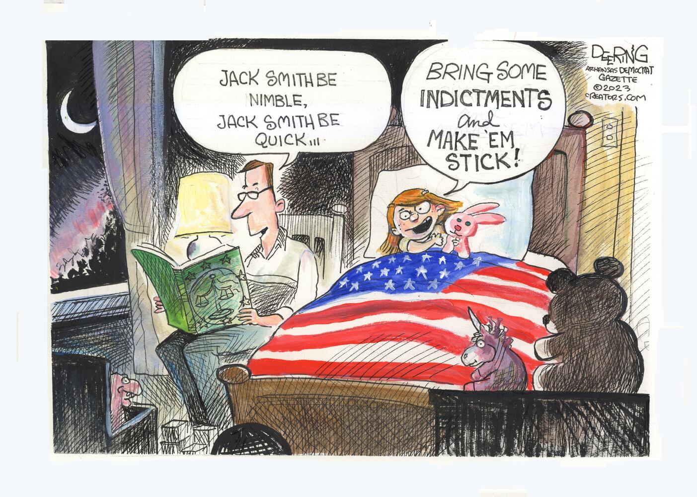 WEEK IN CARTOONS: Ohio derailment, unidentified flying objects and more