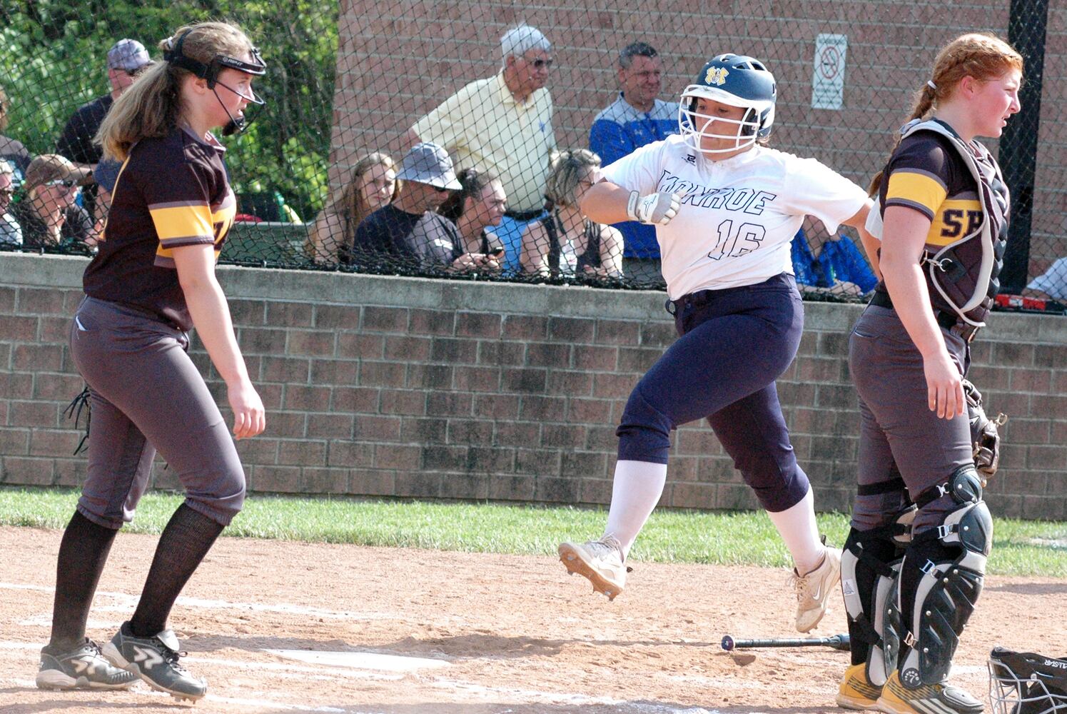 PHOTOS: Monroe Vs. Springfield Shawnee Division II District High School Softball