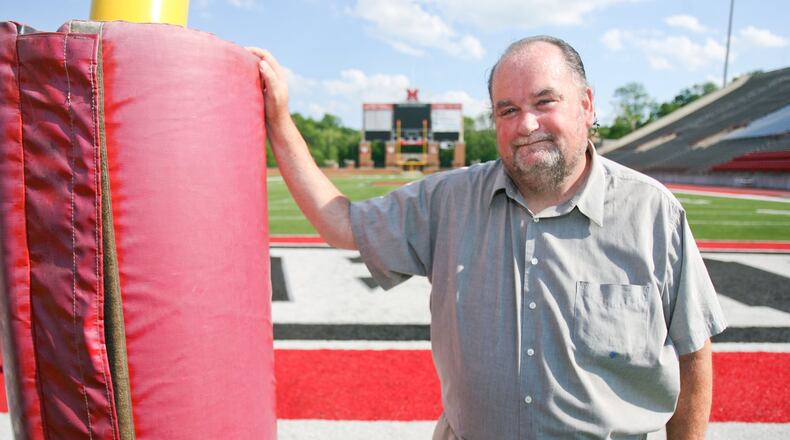 Pete Conrad spent 29 years covering Miami University sports. He was editor of The Oxford Press and longtime Miami University sports reporter at the Hamilton Journal-News.