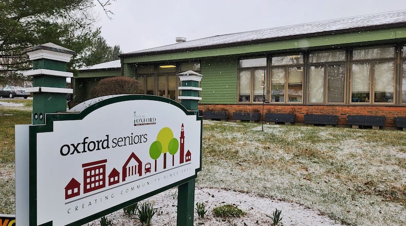 Oxford Senior Center on Tollgate Drive in Oxford. NICK GRAHAM/STAFF