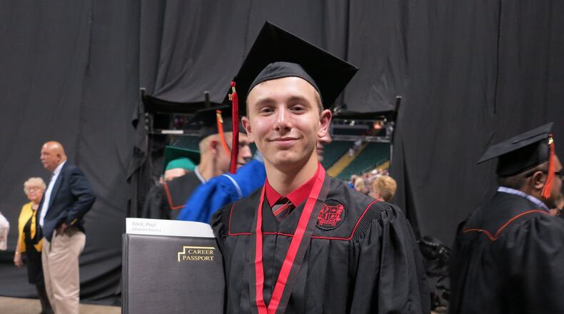 Warren County Career Center Education Foundation Scholarship honoree Zach Back. CONTRIBUTED