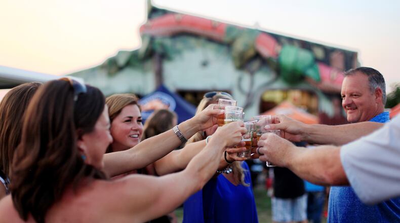 Jungle Jim s International Market is combining its Buckeye Beer Bash, BBQ & Grilling Festival, Bacon & Cheese Festival and Taste of the Sea festivals into one event, Jungle Jim’s Backyard Bash, from 1 to 6 p.m. July 28. Pictured is the 2017 Buckeye Beer Bash. CONTRIBUTED