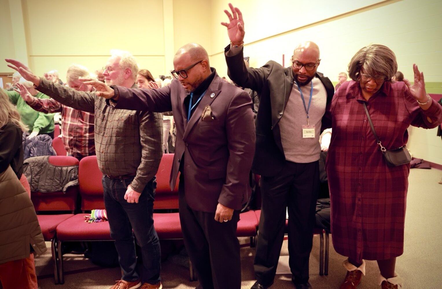 Here we stand Haitian support Springfield