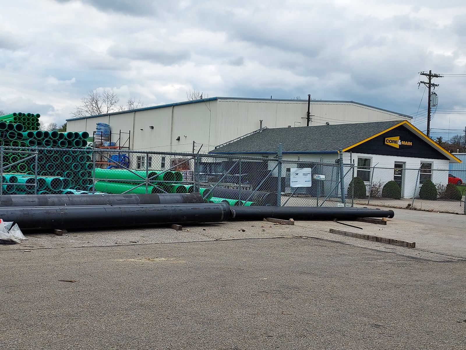 Core & Main has outgrown its Production Drive plant. GSK Seward Road LLC will construct and lease the firm a new building on Seward Road. Photo: Sue Kiesewetter