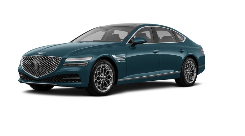 2021 Genesis G80. Metro News Service photo
