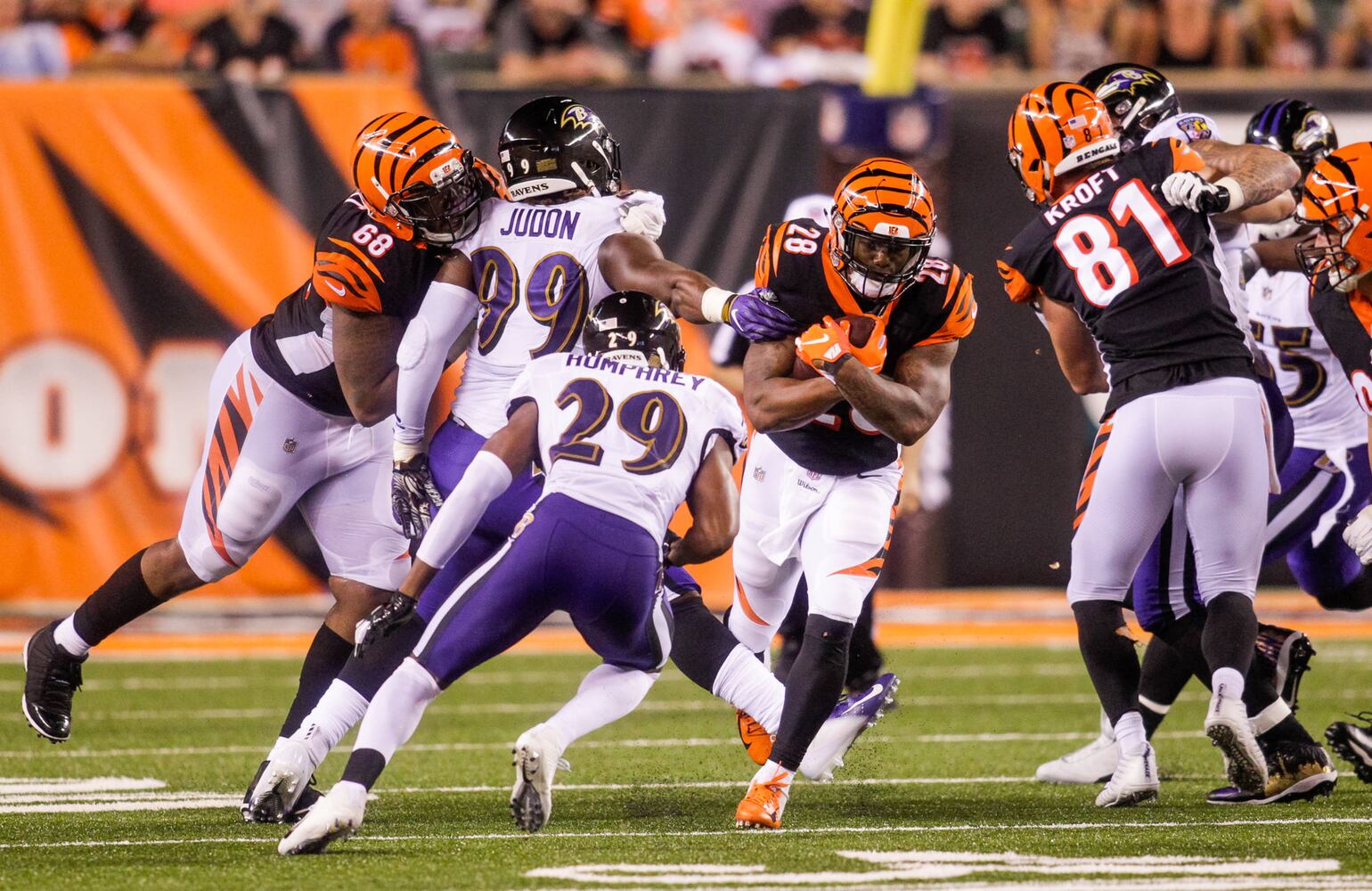 Bengals vs Ravens Football