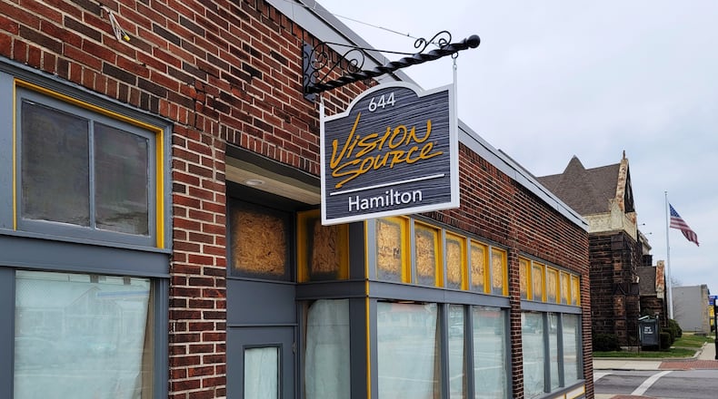 Dr. Tom Nye's Vision Source is moving from his Dayton Lane-neighborhood home into a 90-year-old High Street building that has been completely transformed. NICK GRAHAM/STAFF