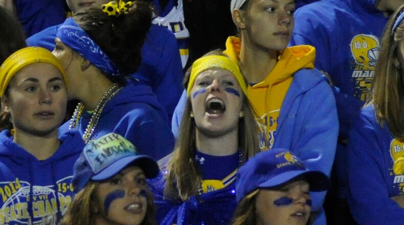 Marion Local fans. MARC PENDLETON / STAFF