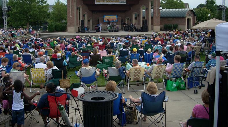 Groovin’ on the Green is one of the marquee events for the city of Fairfield. Pictured is the June 18, 2009, concert at Village Green Park. MICHAEL D. PITMAN/FILE